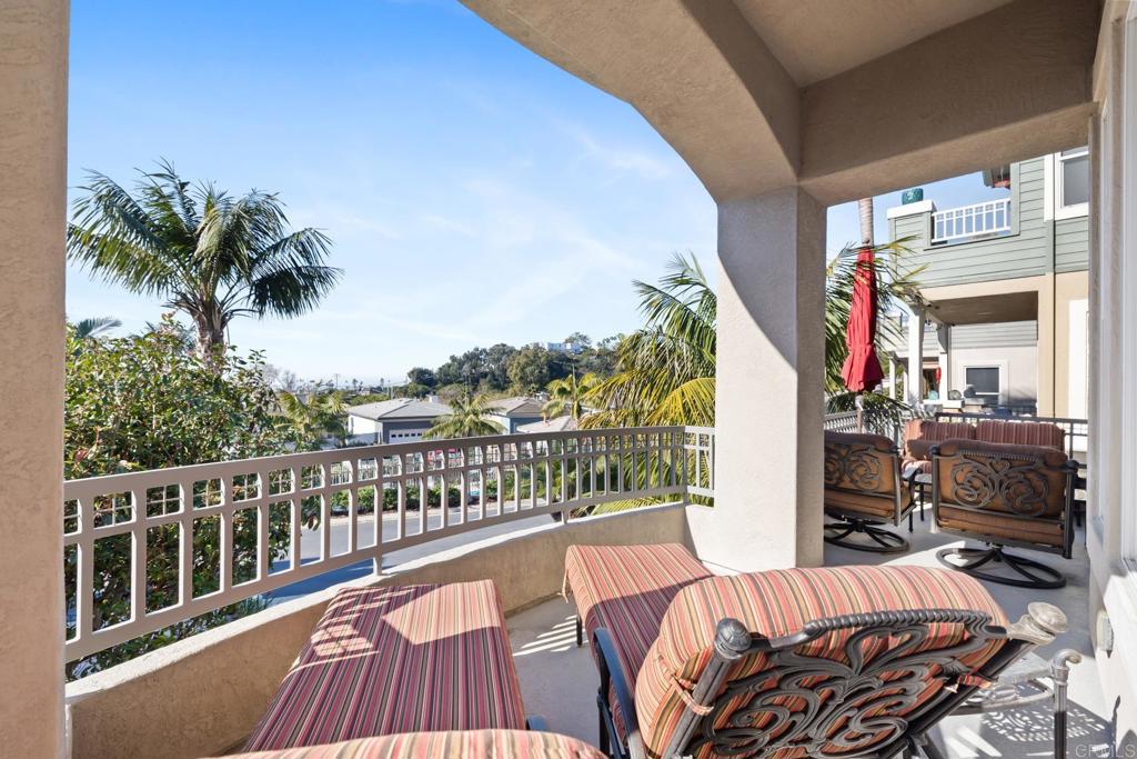 2721 MacKinnon Ranch Road Cardiff-by-the-Sea, CA 92007 - Photo 22 of 38 a view of balcony with a potted plant
