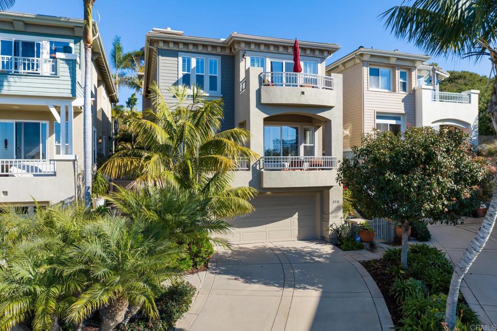 2721 MacKinnon Ranch Road Cardiff-by-the-Sea, CA 92007 - Photo 3 of 38 a front view of a house with garden