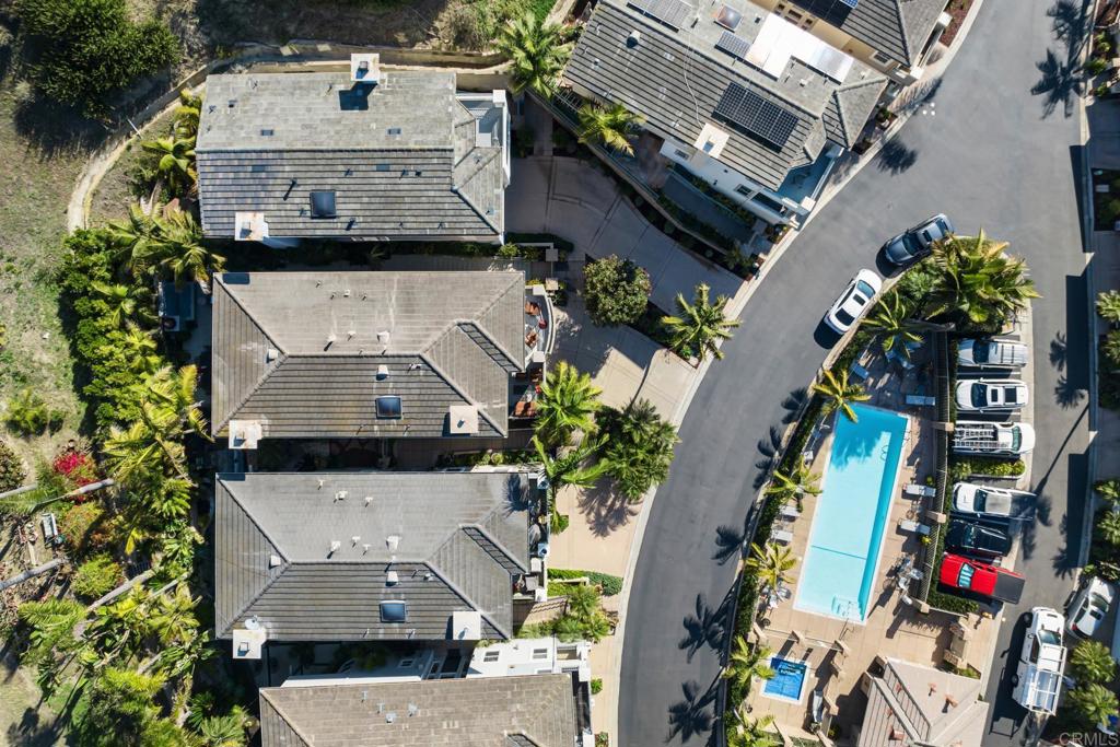 2721 MacKinnon Ranch Road Cardiff-by-the-Sea, CA 92007 - Photo 34 of 38 an aerial view of a house with a yard