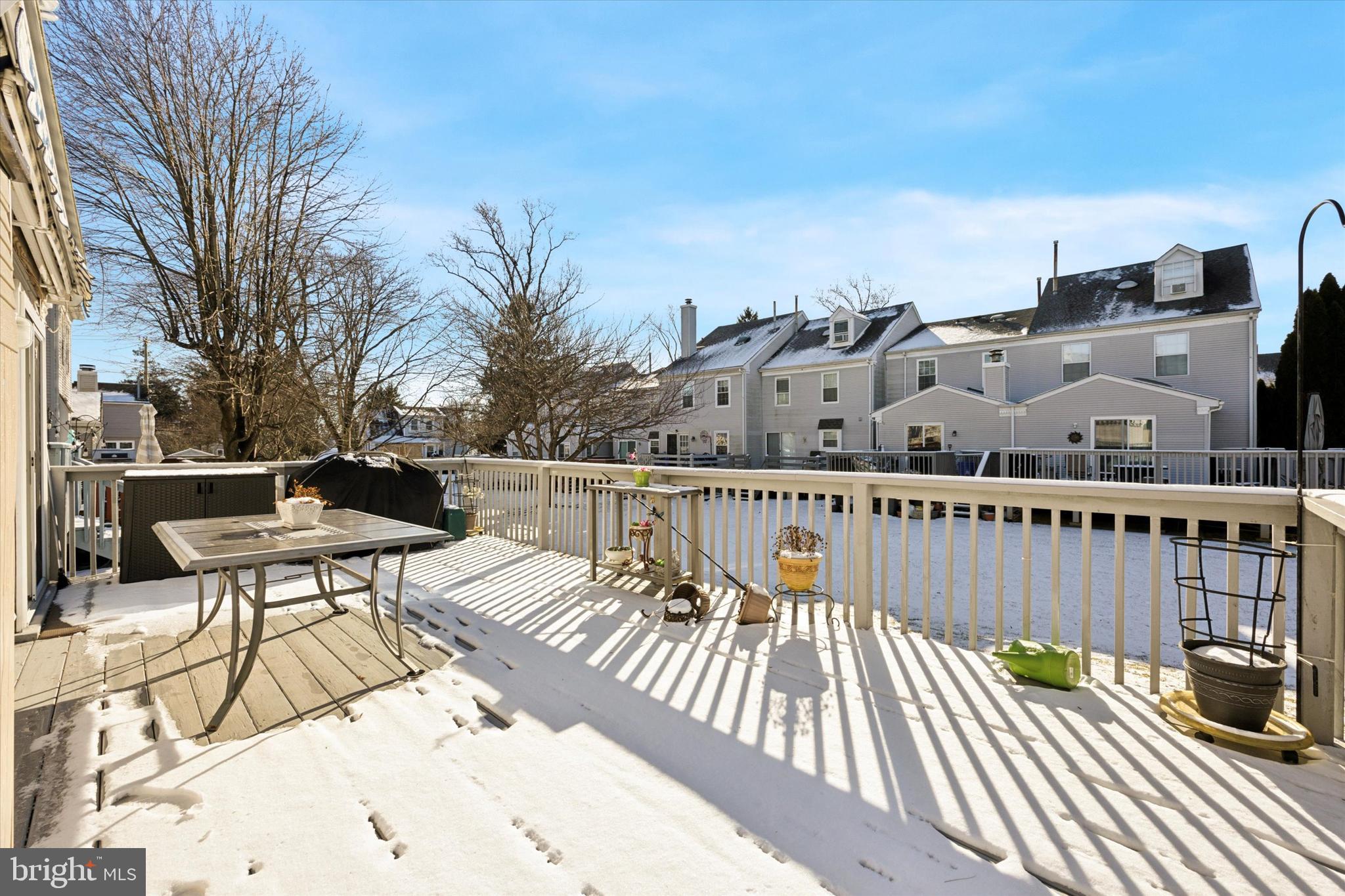 72 Victoria Drive Aston, PA 19014 - Photo 11 of 25 a view of balcony with wooden floor and seating space
