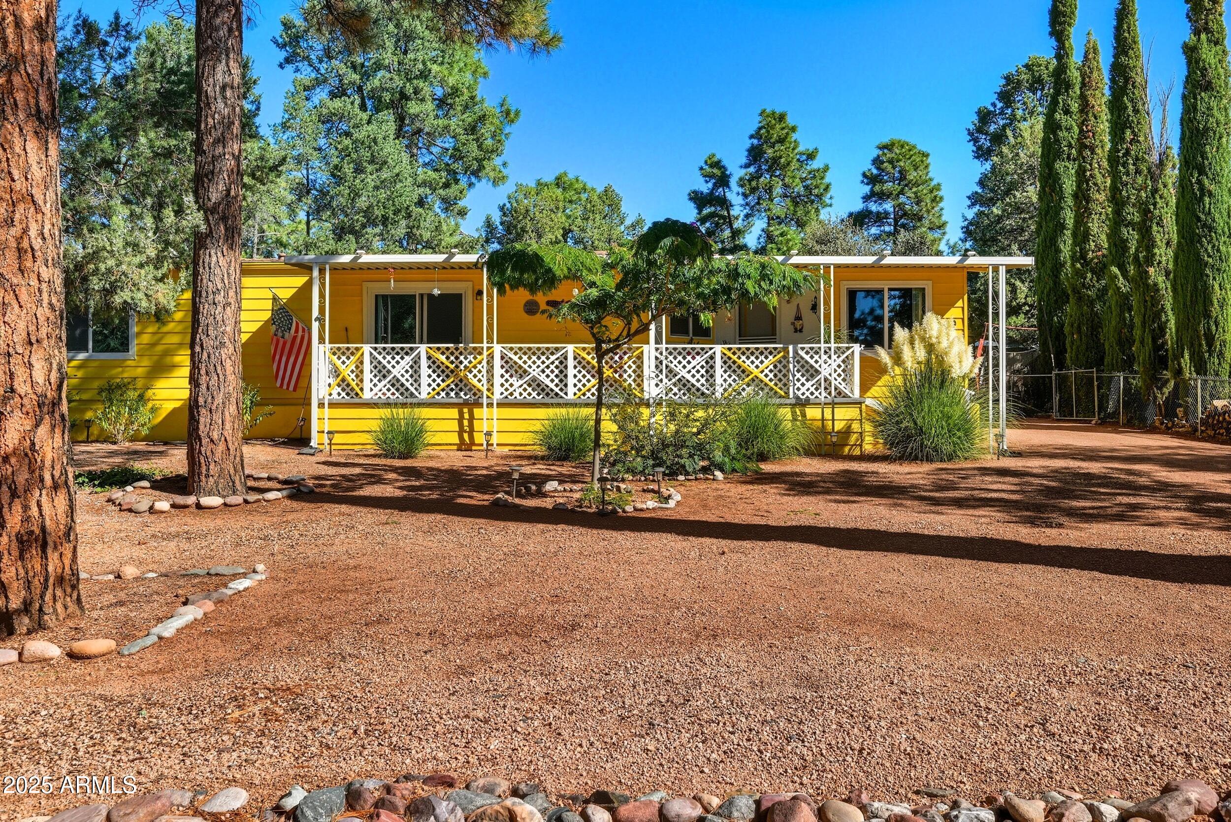 500 East Lorene Street Payson, AZ 85541 - Photo 4 of 41 a view of back yard of the house