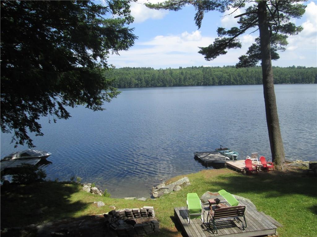 41 Fellows Farm Road Kents Hill, ME 04349 - Photo 2 of 9 lake view from deck, frontage