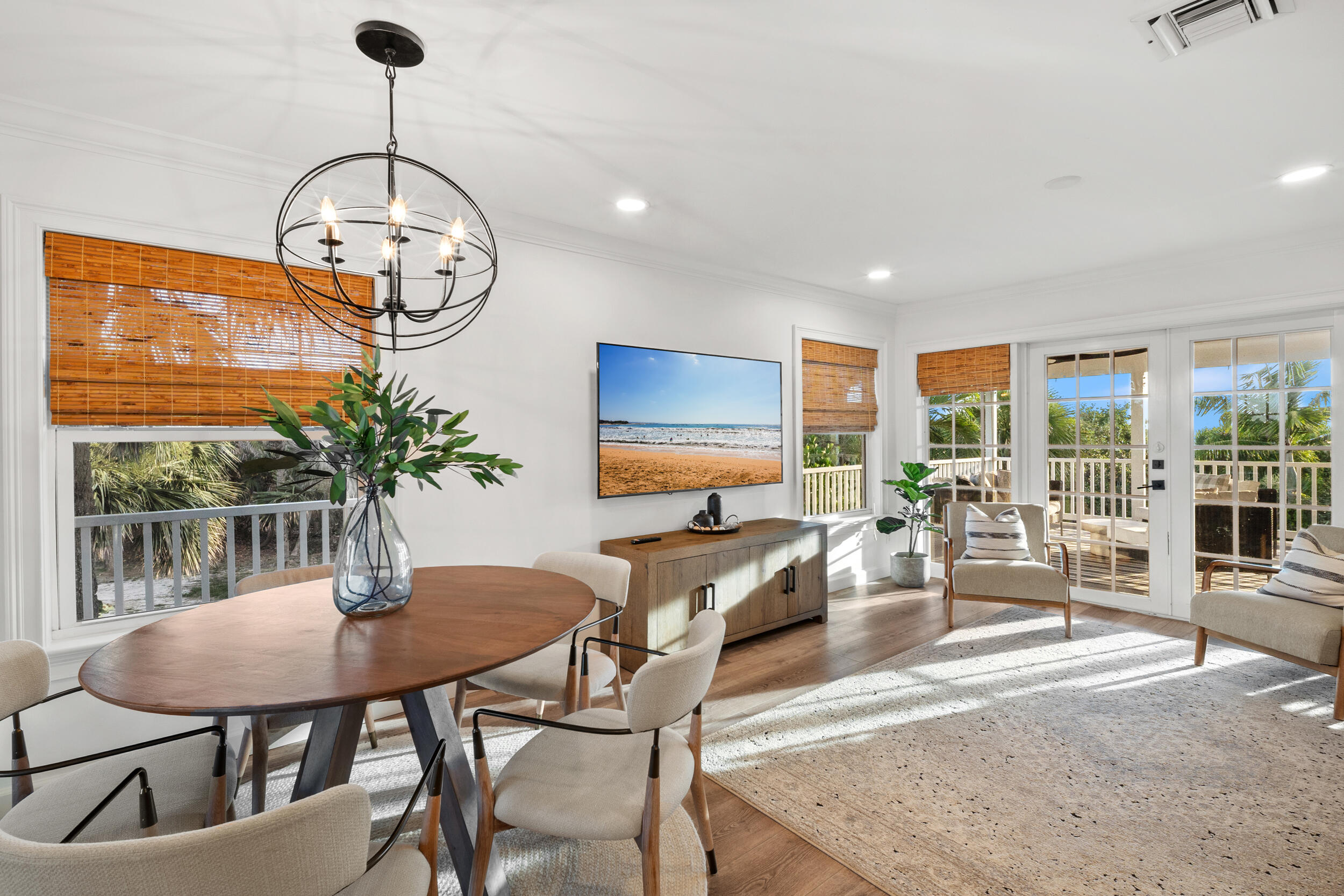 12376 Florida A1A Vero Beach, FL 32963 - Photo 61 of 92 a view of a dining room and livingroom view