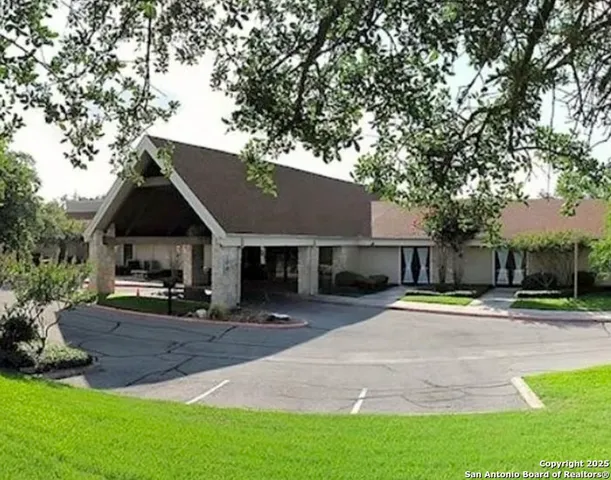 a front view of a house with entertaining space