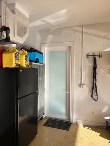 a close view of shower