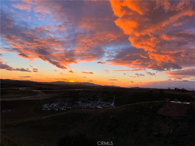 a view of city and mountain