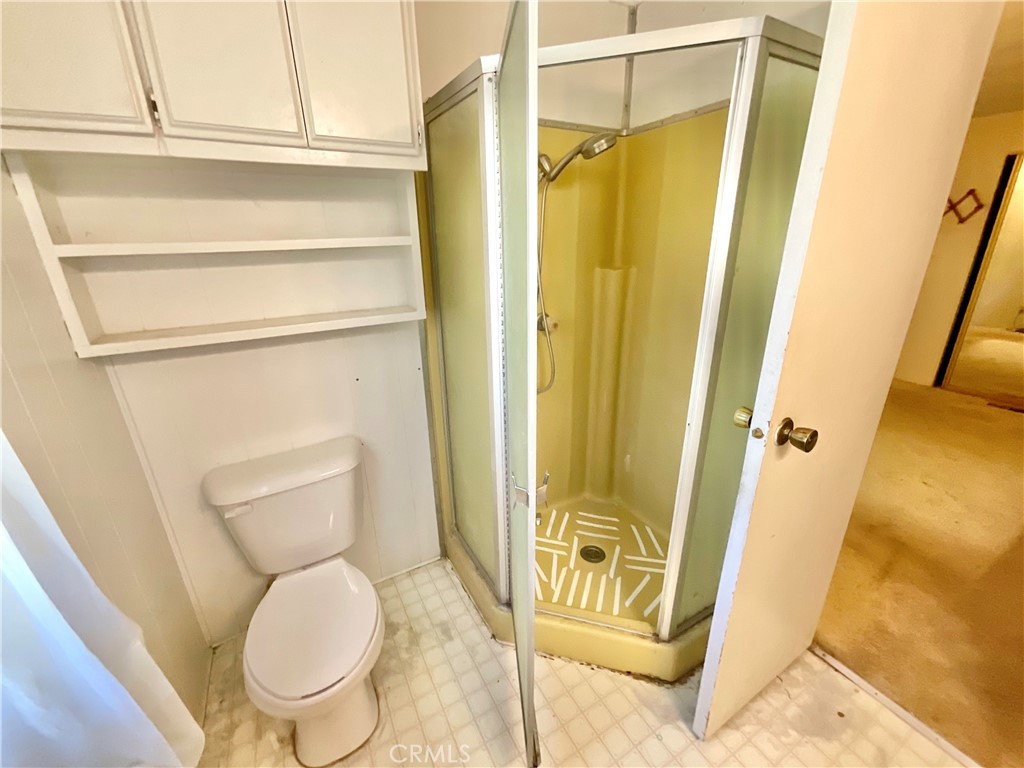 7282 Marin Street Nice, CA 95464 - Photo 52 of 69 a bathroom with a toilet and a shower