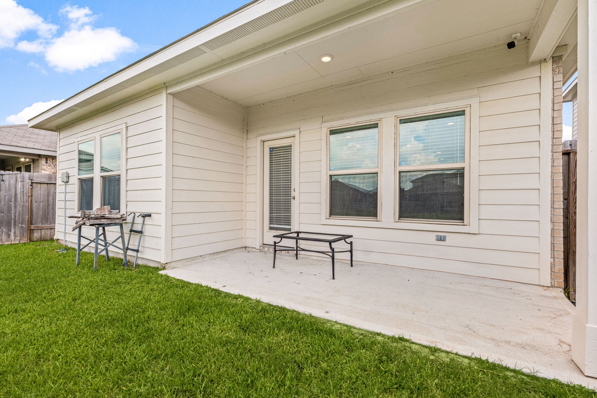 23119 Rivercane Shadow Trail Spring, TX 77373 - Photo 22 of 32 a view of a house with backyard and sitting area