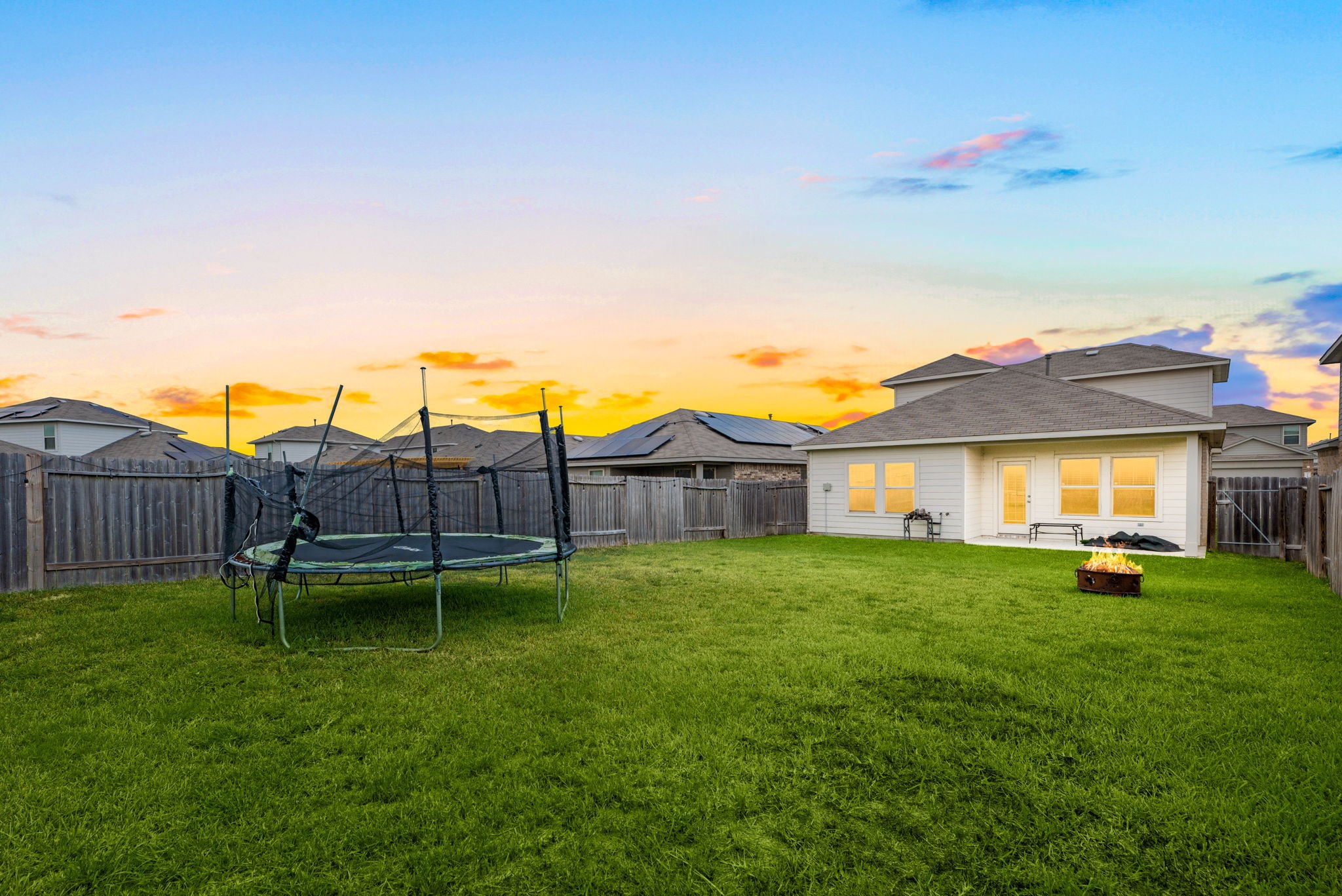 23119 Rivercane Shadow Trail Spring, TX 77373 - Photo 25 of 32 a view of a yard in front of house