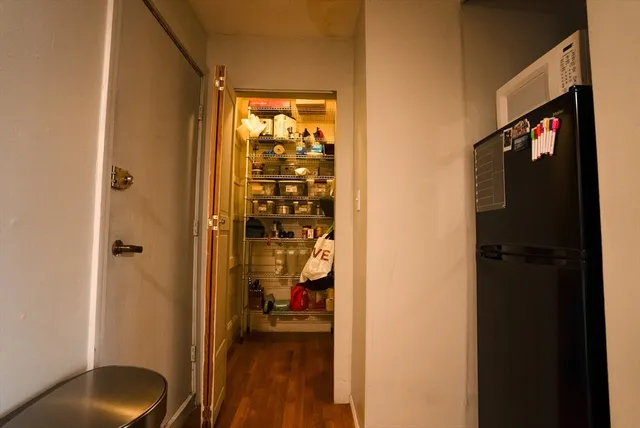 a view of walk in closet