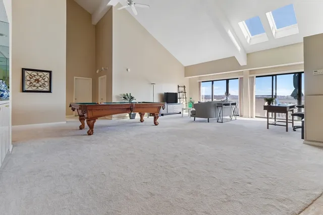 a view of a livingroom with furniture and a couch