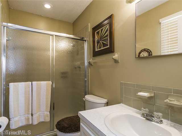506 Shadybrook Road High Point, NC 27265 - Photo 12 of 16 Master Bath/Spa. Master Bath With Tiled Walk-In Shower