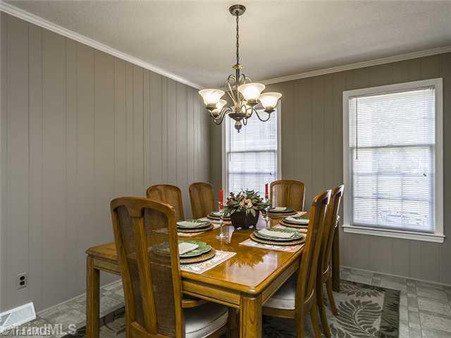 506 Shadybrook Road High Point, NC 27265 - Photo 4 of 16 Dining Room. Dining Room Is Bright And Open To Kitchen and Great Room
