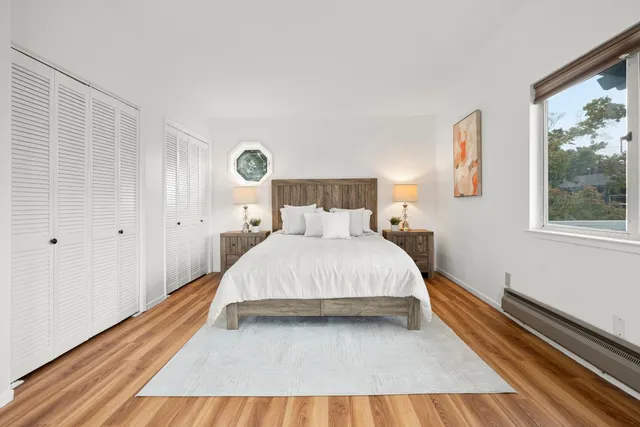 a bathroom with a sink a toilet and shower curtain