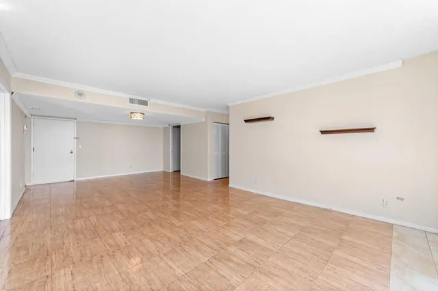 wooden floor in a room