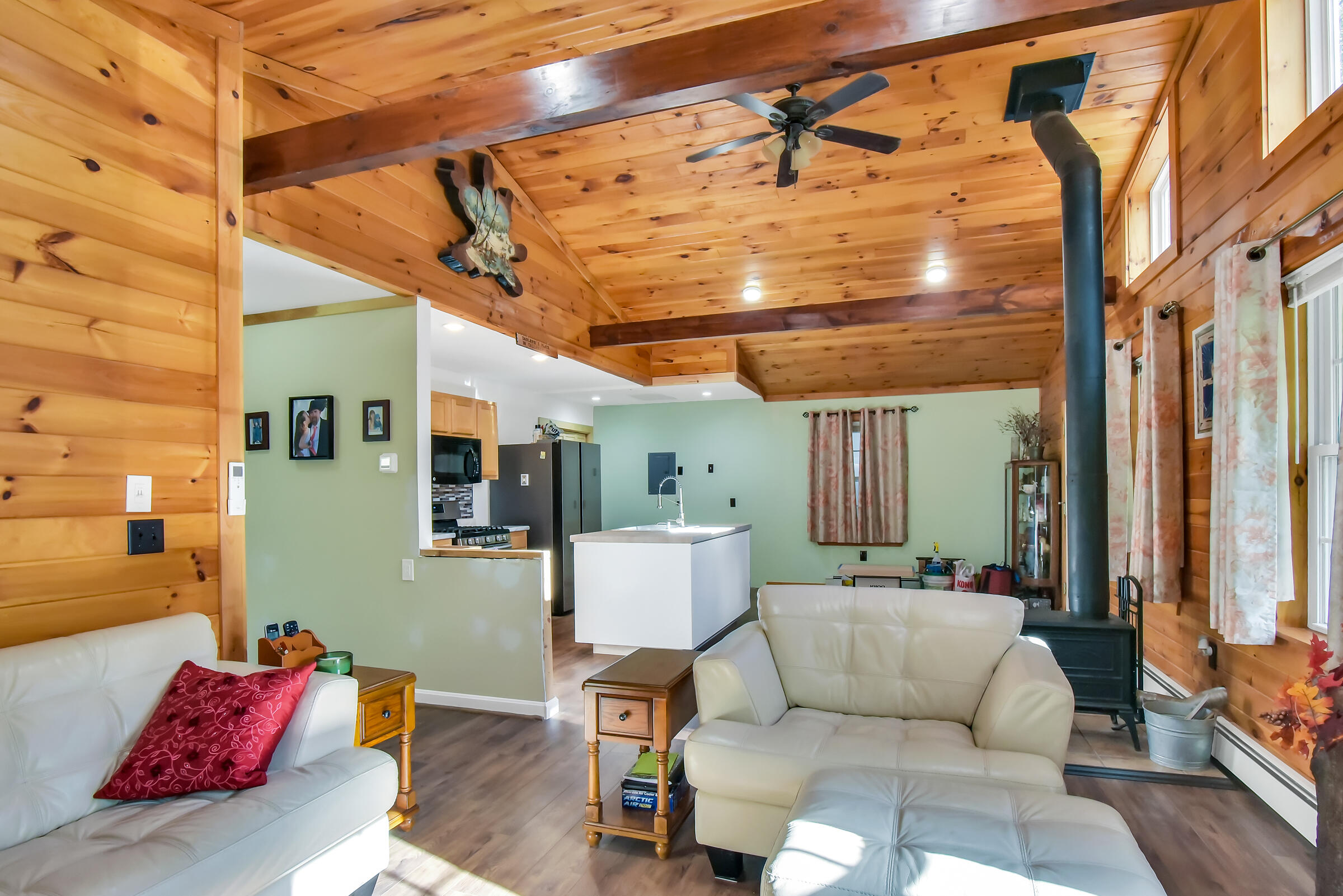 38 Callahan Road Oxford, ME 04270 - Photo 7 of 25 View from living room