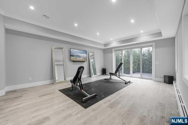 1234 River Road Edgewater, NJ 07020 - Photo 15 of 29 a view of a room with gym equipment