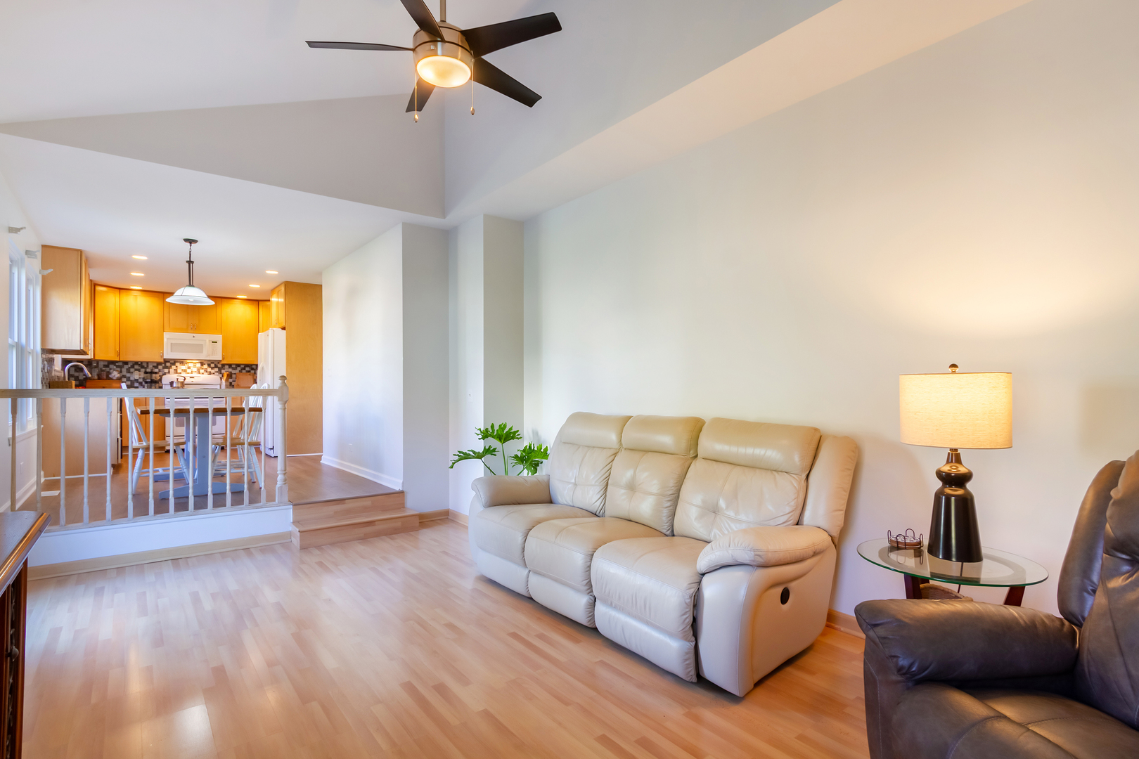 1734 Somerfield Lane Crystal Lake, IL 60014 - Photo 13 of 25 a living room with furniture and wooden floor