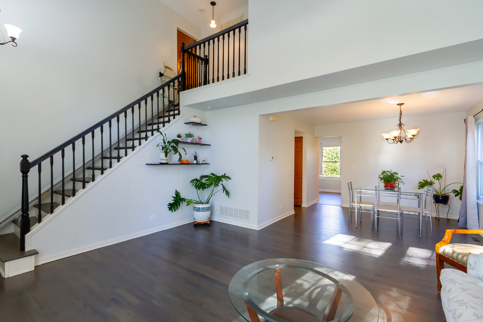 1734 Somerfield Lane Crystal Lake, IL 60014 - Photo 6 of 25 a view of entryway livingroom and hall