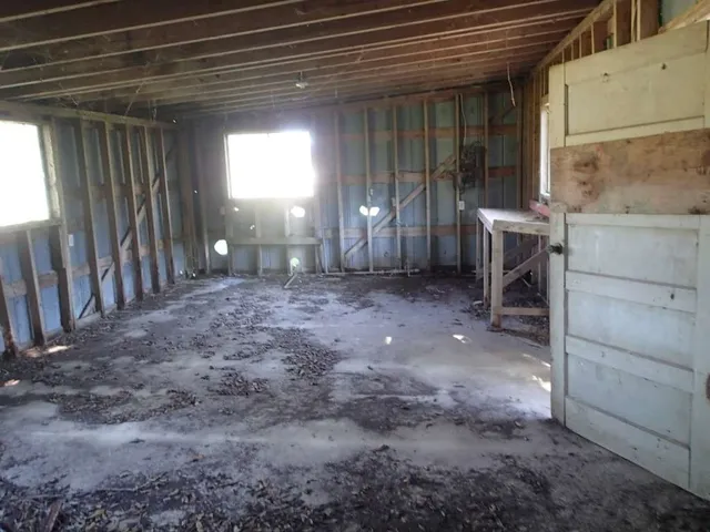 a view of a small space