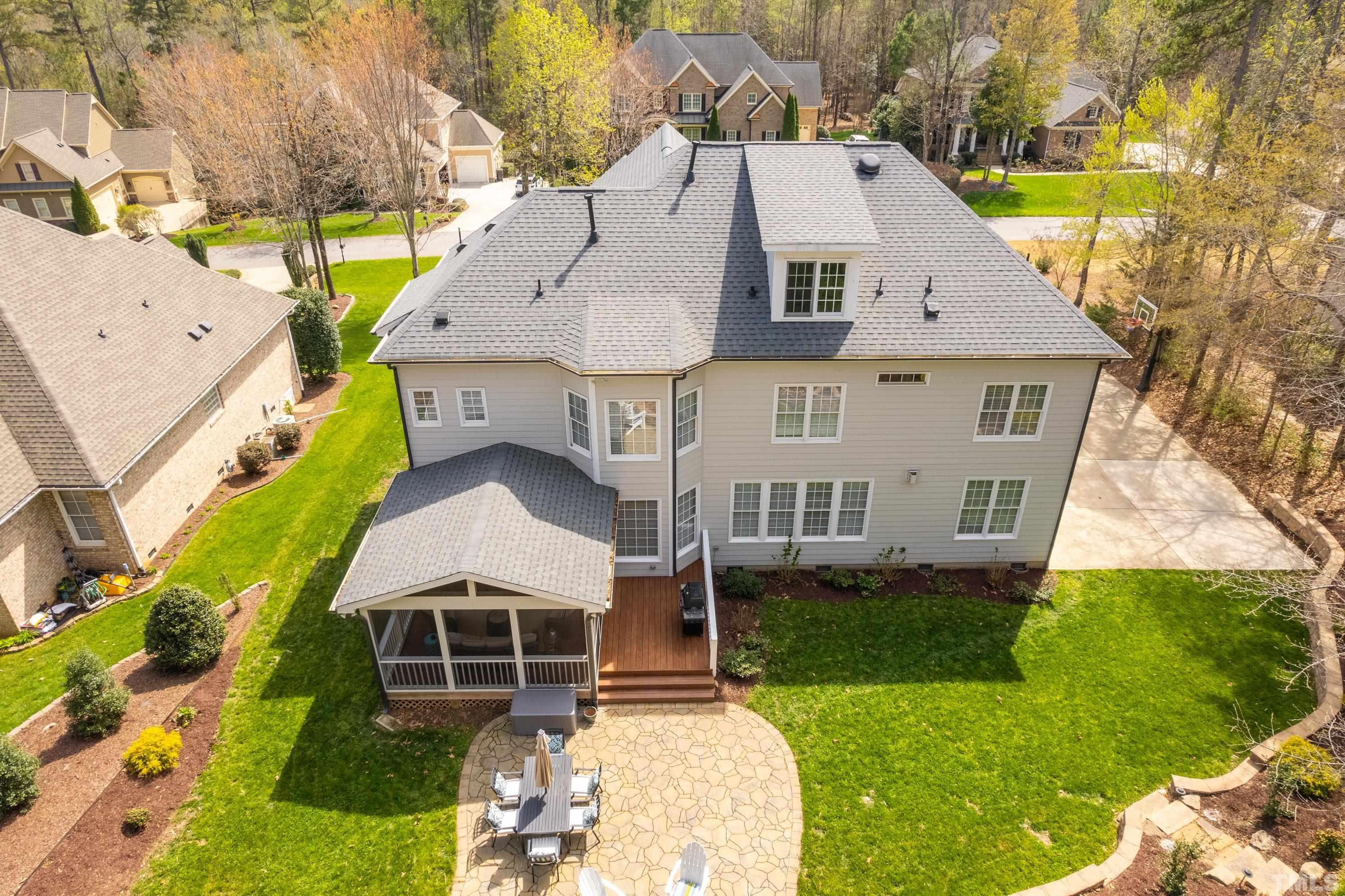 4324 Summer Brook Drive Apex, NC 27539 - Photo 60 of 70 an aerial view of a house