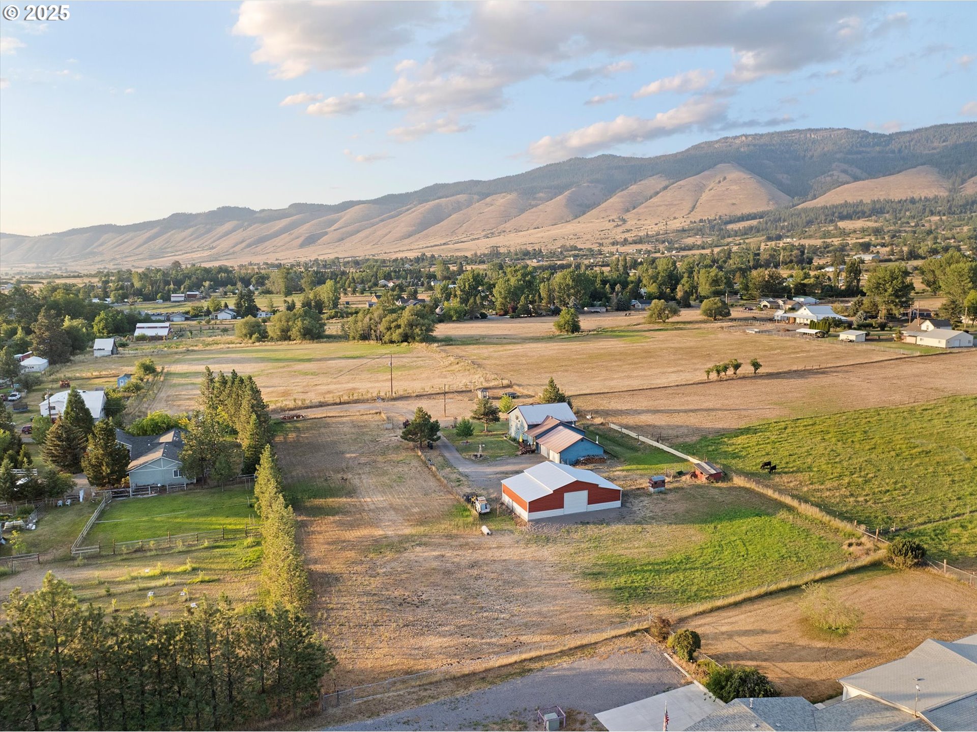 1008 Foster Street Cove, OR 97824 - Photo 26 of 33 a view of a lake with a mountain