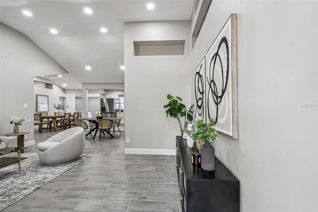 a very nice looking room with many windows