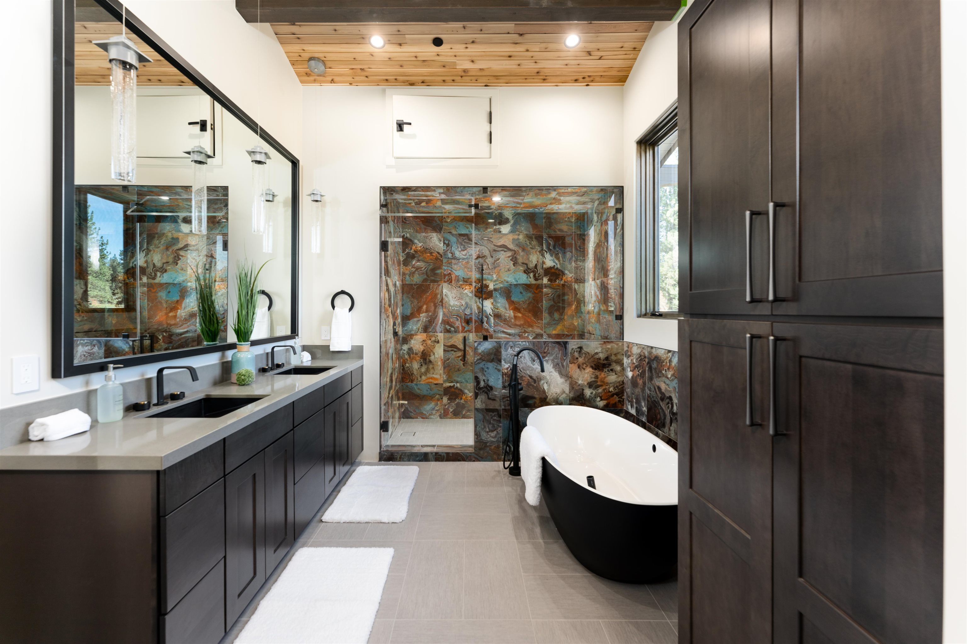 13150 Snowshoe Thompson Circle Truckee, CA 96161 - Photo 15 of 21 a bathroom with a sink a toilet and shower