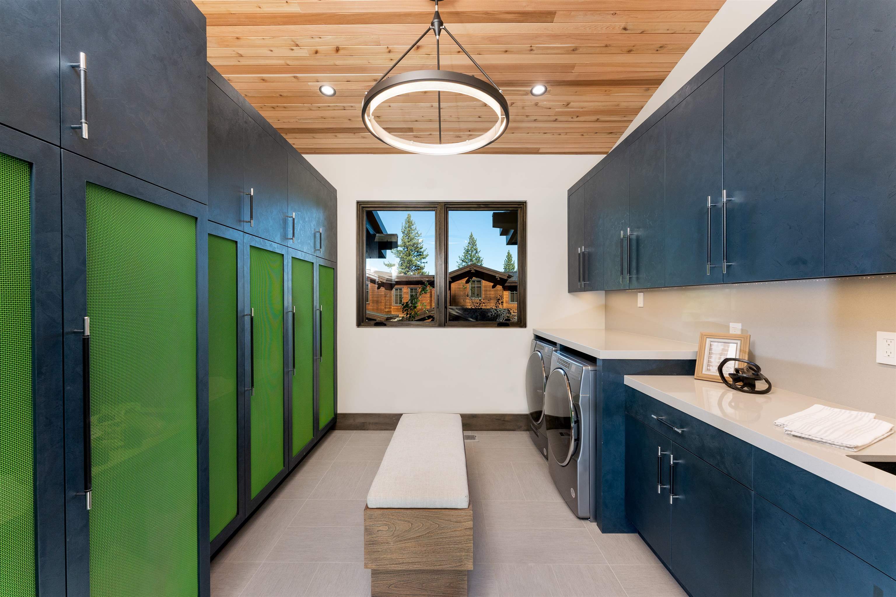 13150 Snowshoe Thompson Circle Truckee, CA 96161 - Photo 16 of 21 a bathroom with a sink a mirror and window