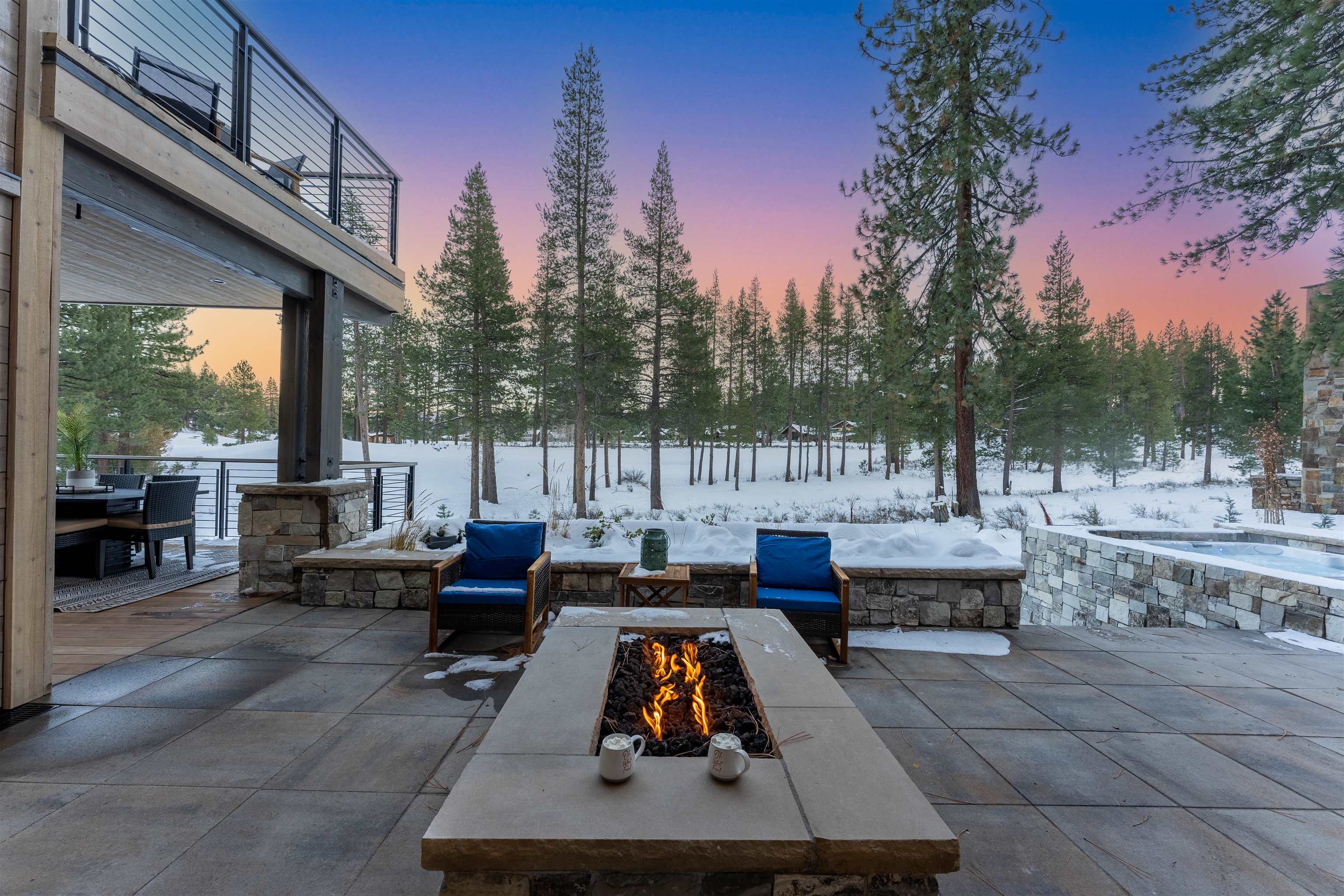 13150 Snowshoe Thompson Circle Truckee, CA 96161 - Photo 19 of 21 a living room with furniture and a flat screen tv