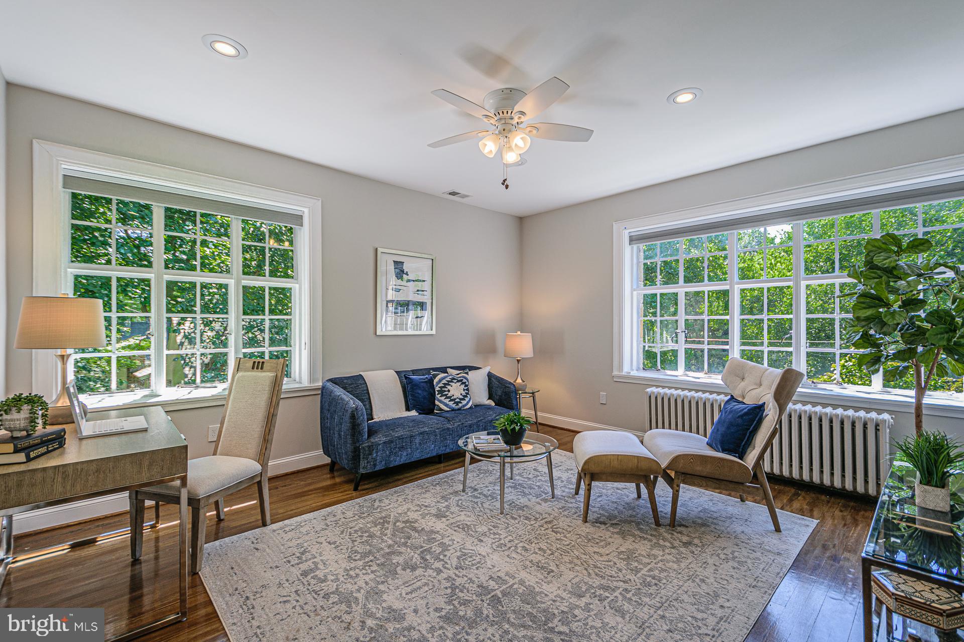 4331 Blagden Avenue Northwest Washington, DC 20011 - Photo 25 of 38 a living room with furniture and a window