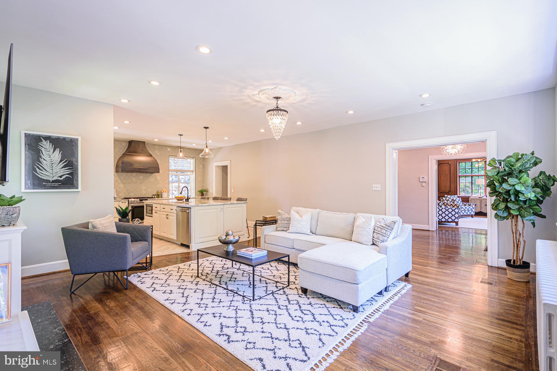 4331 Blagden Avenue Northwest Washington, DC 20011 - Photo 5 of 38 a living room with furniture and a wooden floor