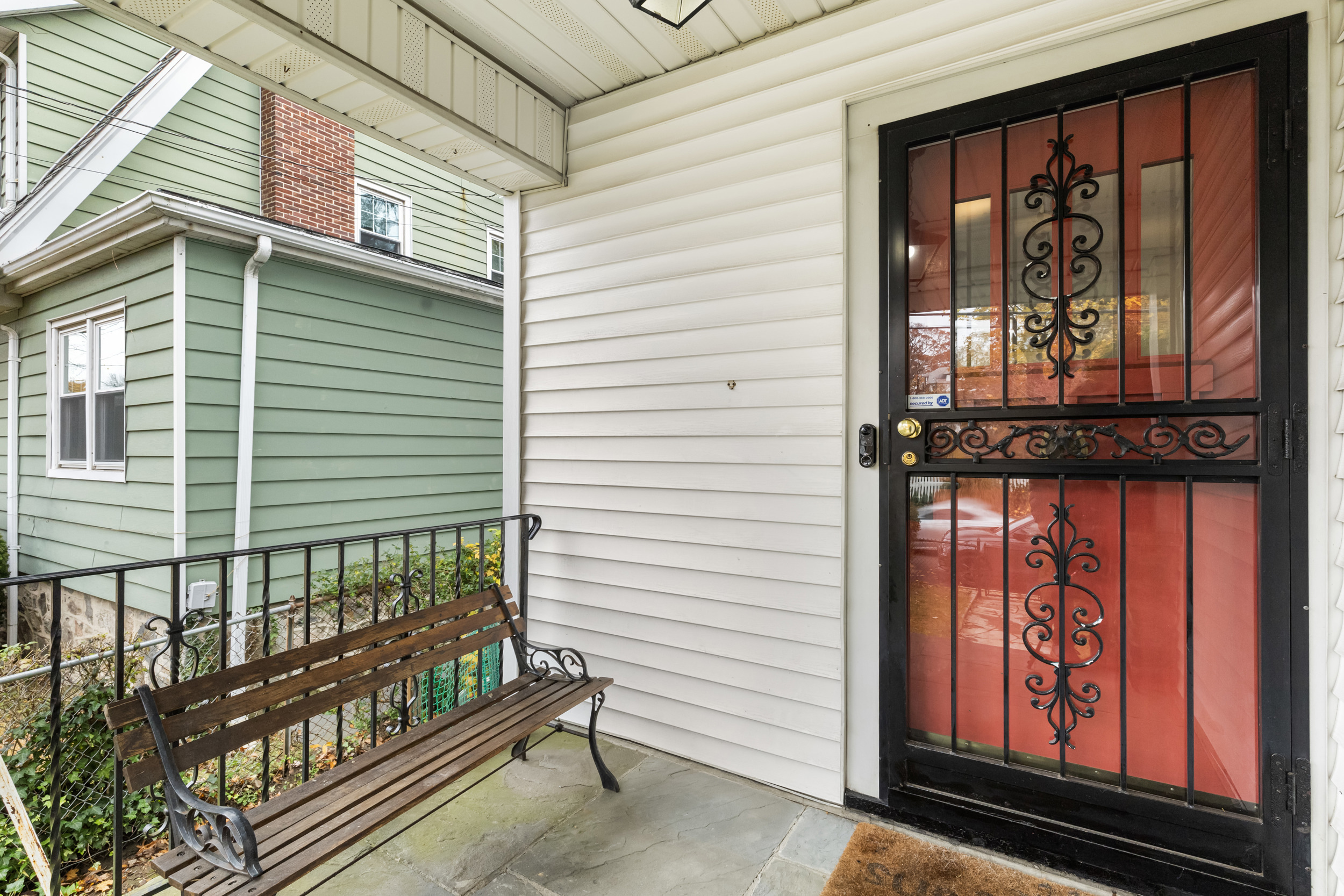 49 Valley Road Stamford, CT 06902 - Photo 3 of 37 a view of porch with a bench