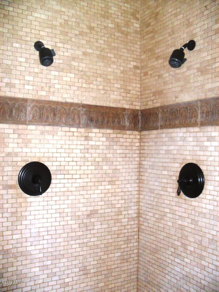 3020 East Ryan Road Gilbert, AZ 85297 - Photo 28 of 69 mstr double shower travertine tile