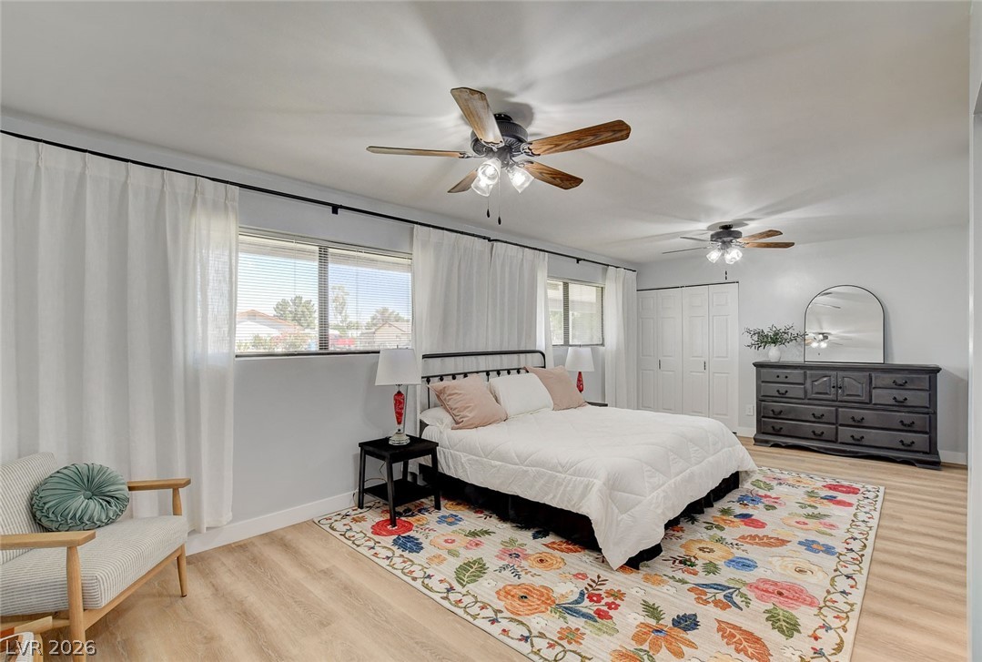 3765 Berkeley Street Logandale, NV 89021 - Photo 36 of 87 This spacious bedroom offers ample natural light and comfortable flooring for peaceful living.