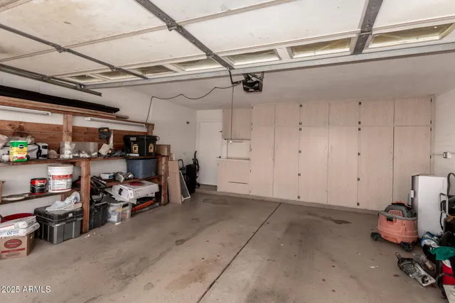 a view of storage and utility room