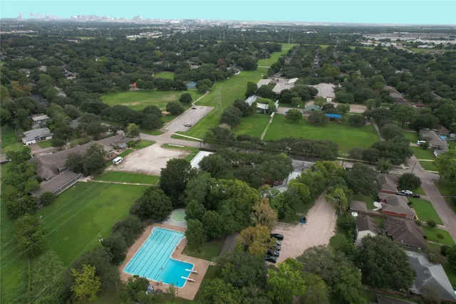a view of a city and an ocean view