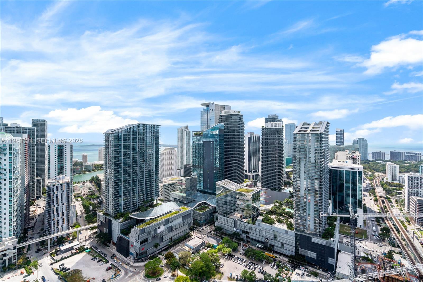 92 Southwest 3rd Street, Unit 4702 Miami, FL 33130 - Photo 34 of 47 a city view with lot of high rise buildings