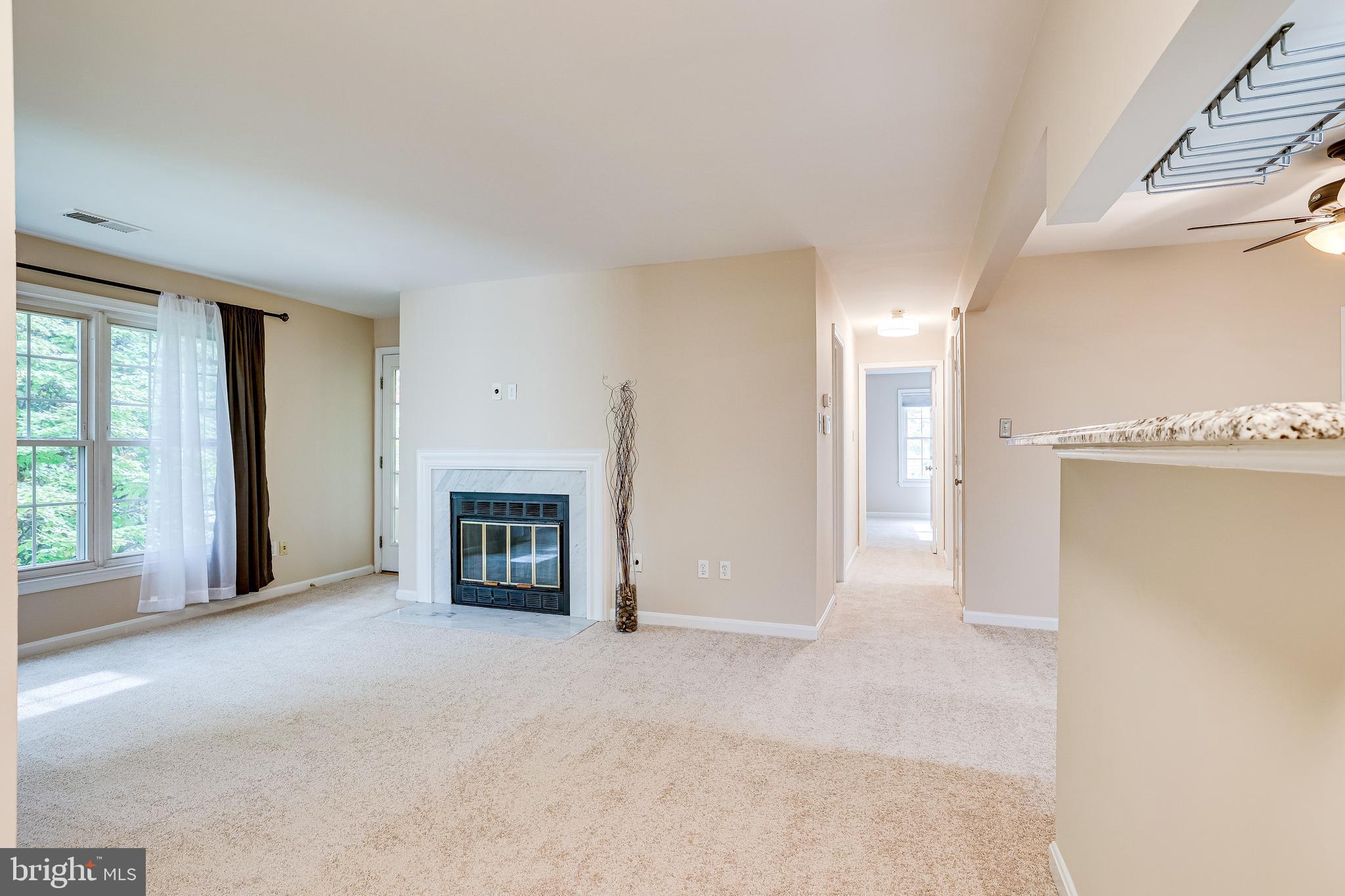 2229 Lovedale Lane, Unit G Reston, VA 20191 - Photo 6 of 38 a view of a livingroom with a fireplace