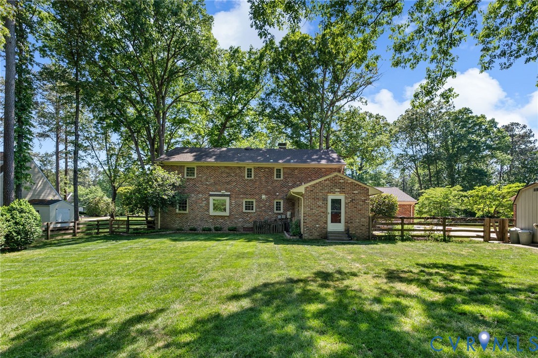 5700 Elfinwood Road Chester, VA 23831 - Photo 34 of 38 front view of house with a big yard