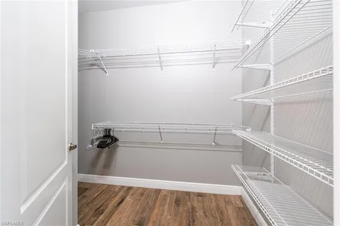 a view of walk in closet