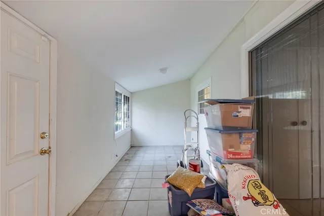 a room with storage and utility