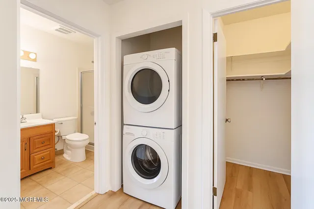 a bathroom with a toilet and a sink