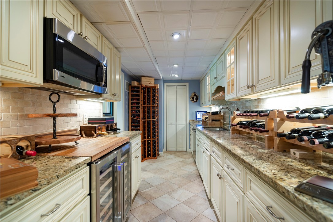 50 Crest Drive Cranston, RI 02921 - Photo 33 of 50 In law kitchen doubles as a wine cellar.