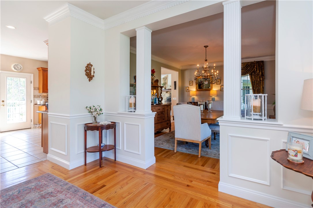 50 Crest Drive Cranston, RI 02921 - Photo 9 of 50 Entry way leading into the dining room