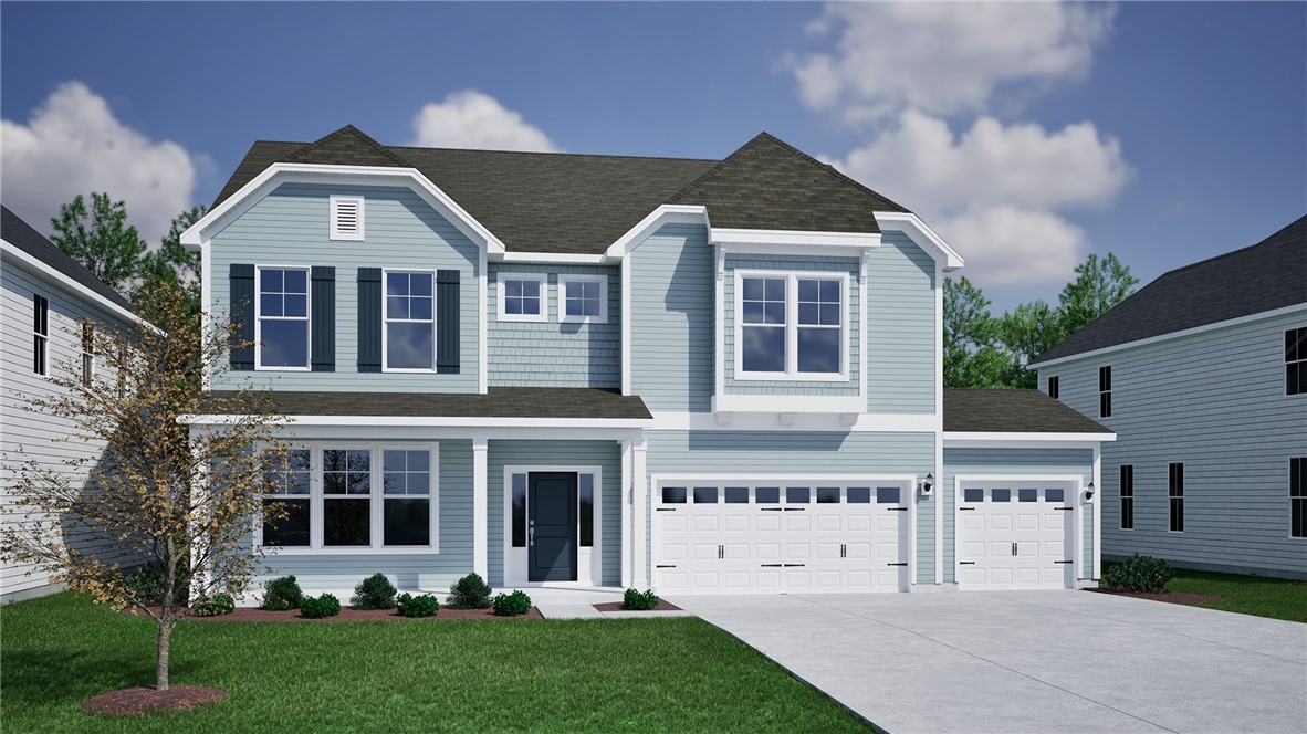 3012 Oak Grove Lane, Unit LOT 75 Anderson, SC 29621 - Photo 1 of 1 This two-story residence offers a welcoming facade with a well-maintained lawn and spacious driveway.