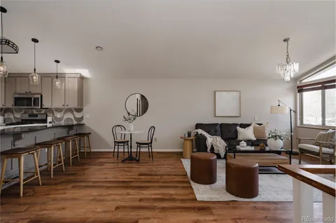a kitchen with lots of counter top space
