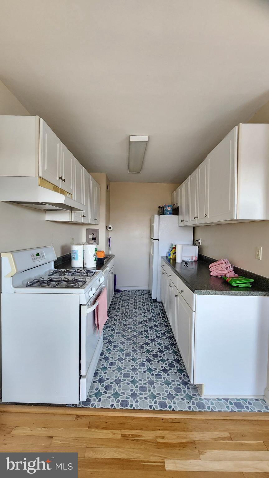 1200 South Arlington Ridge Road, Unit 701 Arlington, VA 22202 - Photo 5 of 12 a kitchen with a stove top oven and cabinets