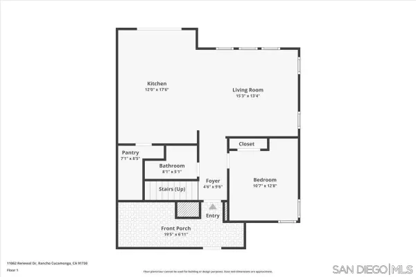$725,000 | 11062 Renewal Drive, Rancho Cucamonga, CA 91730