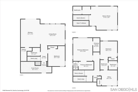 $725,000 | 11062 Renewal Drive, Rancho Cucamonga, CA 91730
